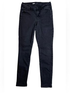 2/$40 Old Navy Women's Pop Icon Skinny Acid Wash Black Jeans